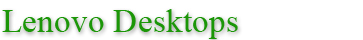 Cost of Lenovo Desktops