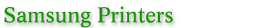 Cost of Samsung Printers