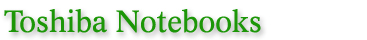 Cost of Toshiba Notebooks